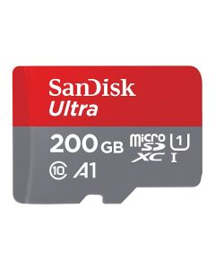  כרטיס זיכרון UHS-I SDSQUAR ULTRA ANDROID 200GB 100MB/S A1 CLASS 10 