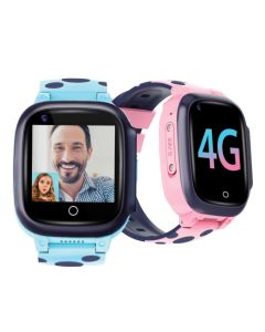 שעון חכם לילד KIDIWATCH KIDI Super 4G סים מובנה - כחול