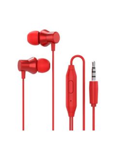 אוזניות LENOVO HF130 אדום