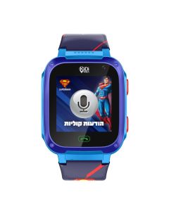 שעון חכם לילד KIDIWATCH kidi & friends SUPERMAN 2G סופרמן - סים מובנה