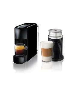 ‏מכונת אספרסו Essenza Mini C30 כולל מקציף Nespresso נספרסו שחור - יבואן רשמי