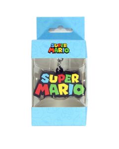 מחזיק מפתחות בעיצוב Super Mario Logo
