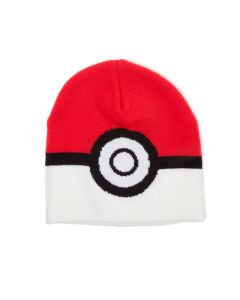 כובע גרב עם דוגמת Pokémon פוכדור
