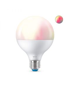 נורת LED צבעונית חכמה 11W בגודל G95