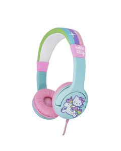 אוזניות לילדים הלו קיטי צבעי הקשת OTL ורוד