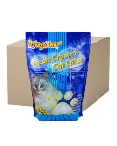 ארגז חול חתולים קריסטלי מכיל 10 יח'