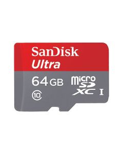 כרטיס זיכרון SANDISK MICRO SD 64GB CLASS 10 80MB\s  