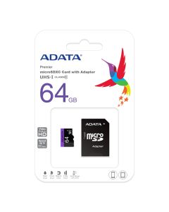 כרטיס זיכרון ADATA MICRO SD 64GB