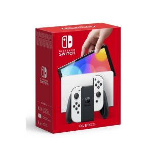 קונסולה Nintendo Switch OLED White Joy-Cons לבן - יבואן רשמי