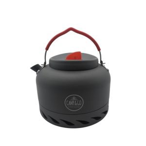 קומקום מקצועי לשטח בנפח 1.4 ליטר CAMP&GO Teapot שחור